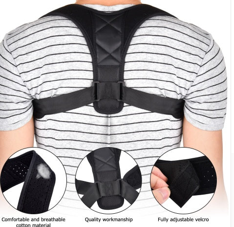Adjustable Back and Shoulder Posture Support