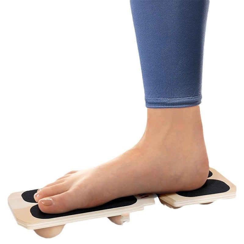Wooden Balance Board for Foot and Ankle Relief