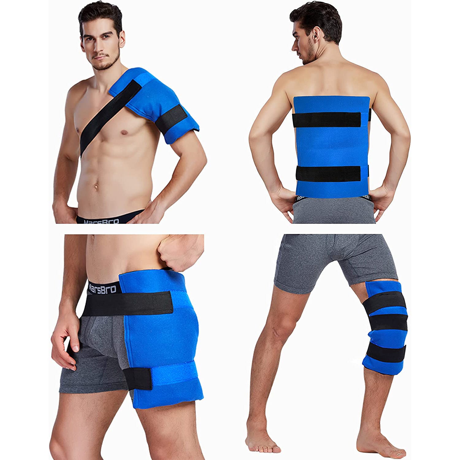 Reusable Gel Ice Pack for Hot and Cold Relief